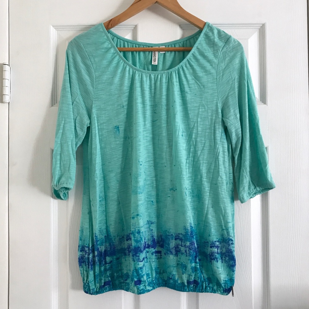 Hang Ten 3/4 Sleeve Blouse
